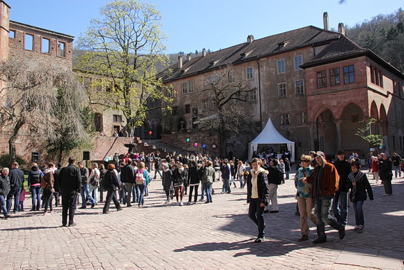 Freier Eintritt zum Frühlingserwachen in Schloss Heidelberg