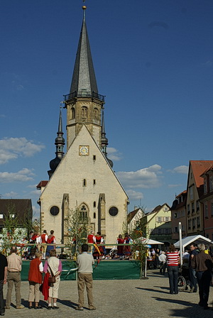 Schlossplatz Weikersheim
