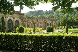 Orangerie im Schlosspark Weikersheim