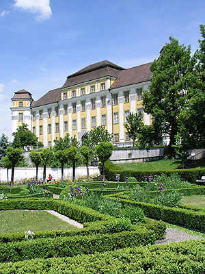 Neues Schloss Tettnang, Ansicht vom Garten