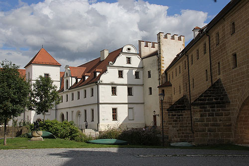 Das ehemalige kurpfälzische Residenzschloss in Amberg