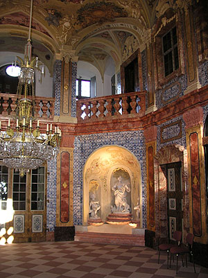 Sala Terrena im Schloss Favorite