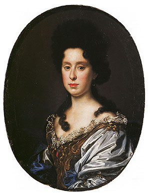 Antonio Franchi: Porträt der Kurfürstein Anna Maria Luisa de'Medici, um 1691. Wikimedia Commons /PD.