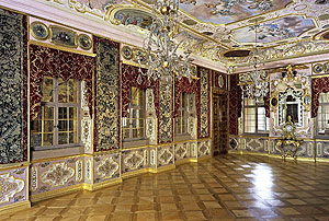 Schloss Favorite: Audienzzimmer des Markgrafen. Foto: LMZ/SSG