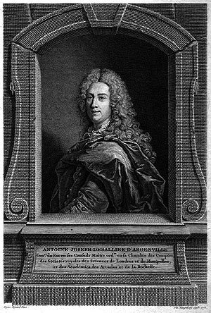 Antoine-Joseph Dezallier d’Argenville (1680 - 1765). Wikimedia Commons /PD