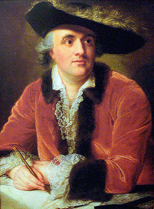 Anna Dorothea Therbusch: Porträt des kurpfälzischen Oberbumeisters Nicolas de Pigage. Stadtmuseum Düsseldorf. Wikimedia Commons /PD.