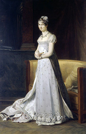 Stéphanie de Beauharnais. Gemälde von François Gérard, Paris 1806/1807. Foto: Arnim Weischer /SSG