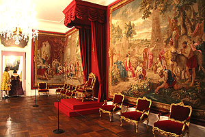 Schloss Bruchsal: Audienzzimmer des Fürstbischofs. Foto: kulturer.be