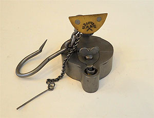 Gruben- oder Haushaltslampe. Foto: Erkenbert-Museum
