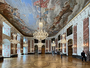 Schloss Mannheim, Rittersaal. Foto: kulturer.be