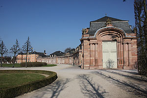 Schloss Schwetzingen, Nördlicher Zirkelbau. Foto: kulturer.be