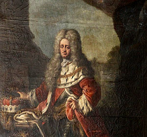 Johann Philipp van der Schlichten: Kurfürst Johann Wilhelm, um 1725. Schloss Mannheim, Rittersaal. Foto: kulturer.be