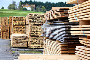 Holz aus der Region -– günstig für CO2-Bilanzen. Foto: Nicolas Felder, Holzforum-Allgäu e.V.