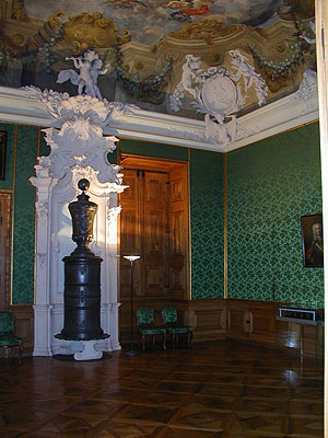 Schloss Rastatt, Kanonenofen. Foto: kulturer.be