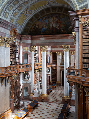 Wien,. Hofbibliothek. Foto: Werner Feiersinger.