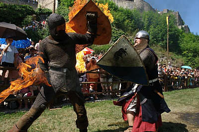 W&uuml;rttemberger Ritter im Alamannenmuseum Ellwangen