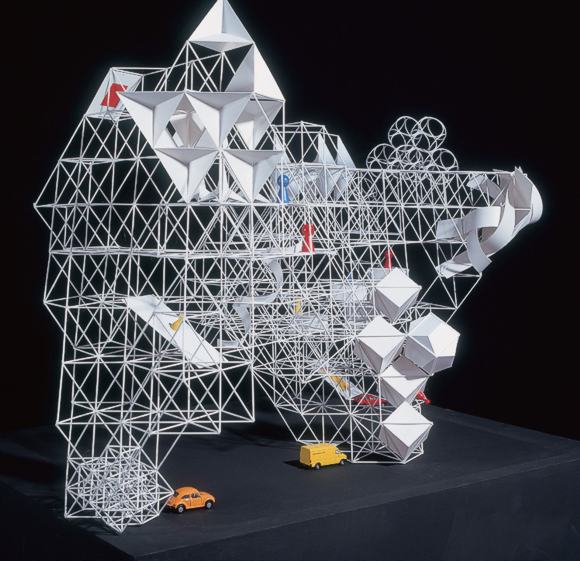 Eckhardt Schultze-Fielitz: Raumstadt, 1959.  Collection FRAC Centre, Orl&eacute;ans &copy; Philippe Magnon 