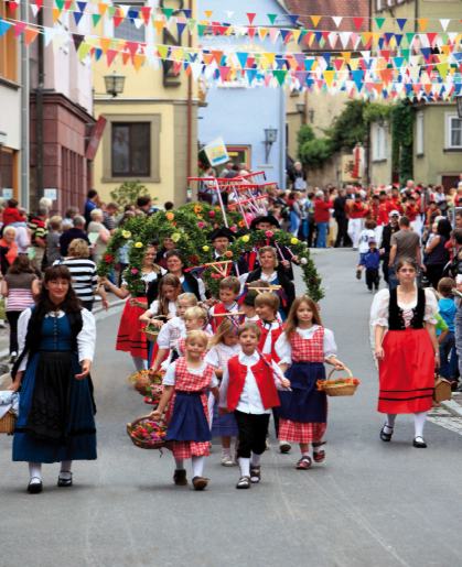 Brauchtumsveranstaltungen haben im „Lieblichen Taubertal“ einen hohen Stellenwert. Ob