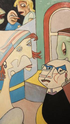 Bild: Egon Arno Br&auml;unlich: Gewisse Leute. &copy; Landkreis Waldshut