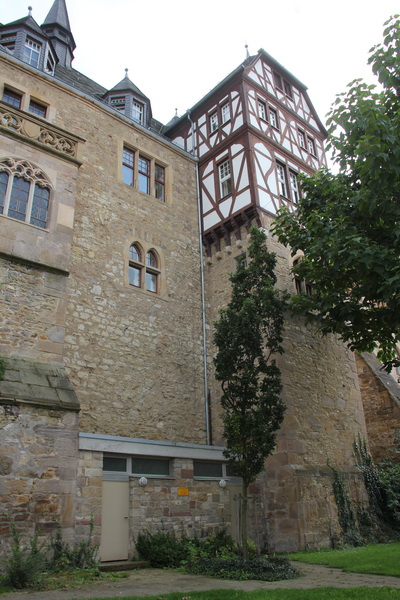 Alzey, Schloss. Standerker des Kurfürsten Ludwig V.