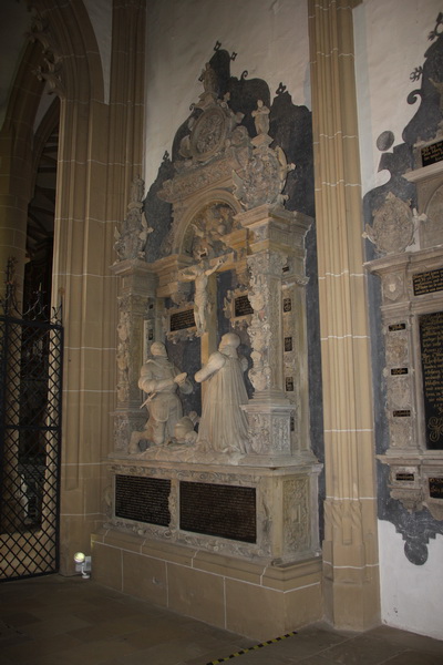 Meisenheim, Schlosskirche, Grabmal f&uuml;r Herzog Wolfgang von Zweibr&uuml;cken 