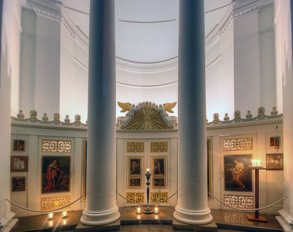 Ikonostasis in der Grabkapelle auf dem Württemberg. Bild: ssg/Stadler