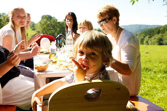 Naturpark-Brunch mit der ganzen Familie. Foto: © Peter Mesenholl