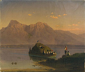 Heuschiff am Chiemsee