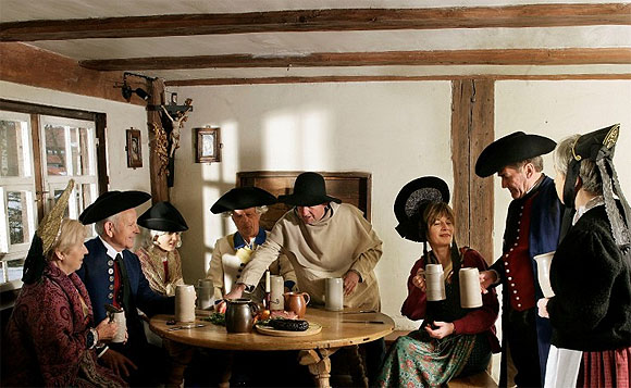 Im Museumsdorf Kürnbach erlangen Gäste einen Einblick in die Geschichte oberschwäbischer Geselligkeit und Braukunst. Foto: Dieter Ege