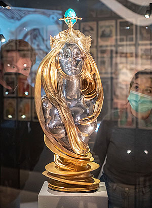 Blick auf „La Nature“, Alfons Mucha, Paris, 1900, Badisches Landesmuseum, © Badisches Landesmuseum, Foto: ARTIS – Uli Deck