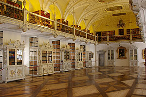 Schloss und Kloster Salem, ehemaliger Bibliothekssaal. Foto: SSG