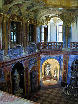 Schloss Favorite, Sala Terrena.