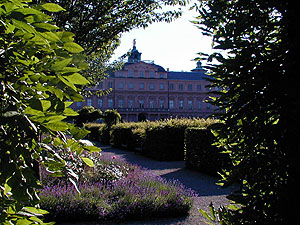 Schloss Rastatt, Gartenseite.