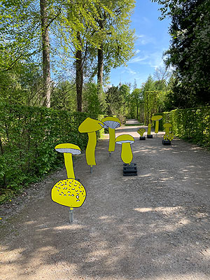 Schlossgarten Schwetzingen, Ausstellung Klimawandel