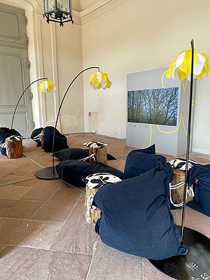 Schlossgarten Schwetzingen, Raum zu Vivaldi [uncertain] Four Seasons